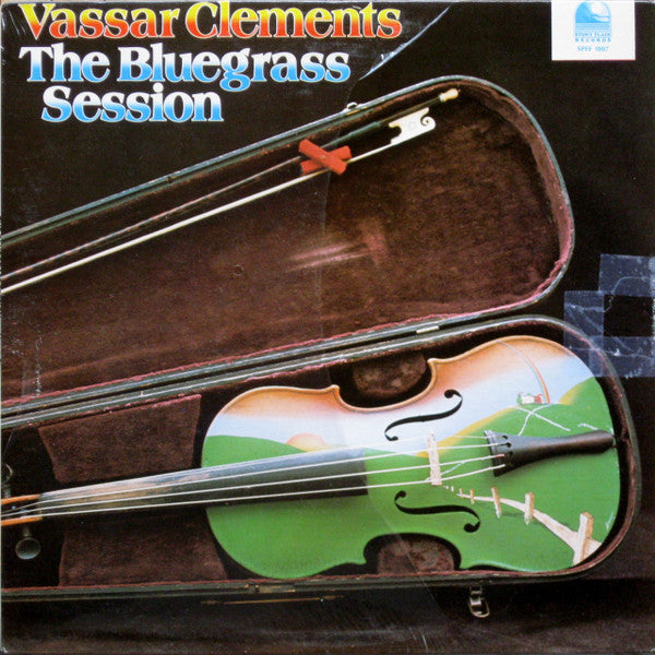 Vassar Clements – The Bluegrass Session – 1977 – Bluegrass (vinyl lp)