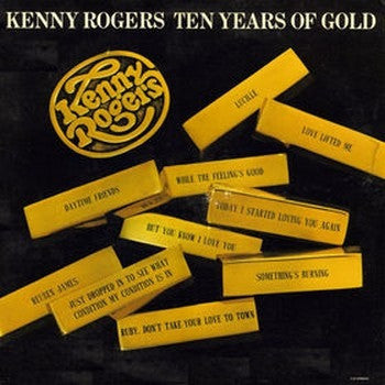 Kenny Rogers – Ten Years Of Gold – 1977 – Country Rock (vinyl lp)