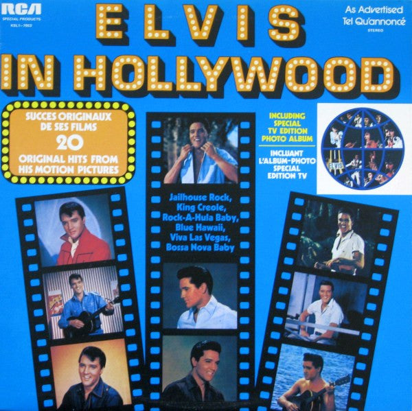 Elvis Presley – Elvis In Hollywood – 1977 – Rock & Roll / Ballad / Country Rock (vinyl lp)