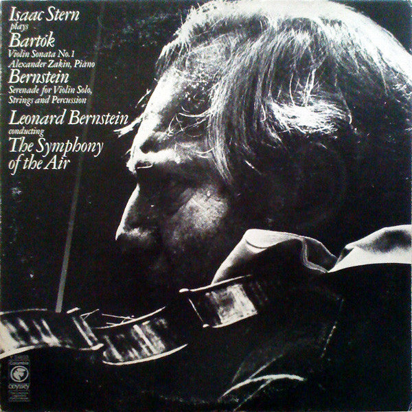 Isaac Stern, Béla Bartók, Leonard Bernstein, Symphony Of The Air – Violin Sonata No. 1 / Serenade For Violin Solo, Strings And Percussion – 1978 – Modern (vinyl lp)