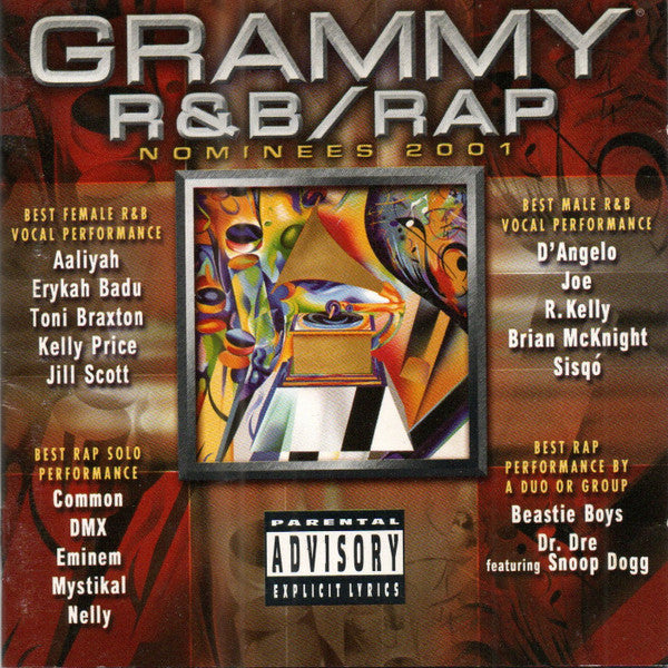 Various - Grammy R&B/Rap Nominees 2001 cover