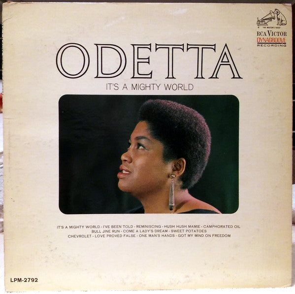 Odetta ‎– It's A Mighty World - 1964-Folk, World, & Country (vinyl)