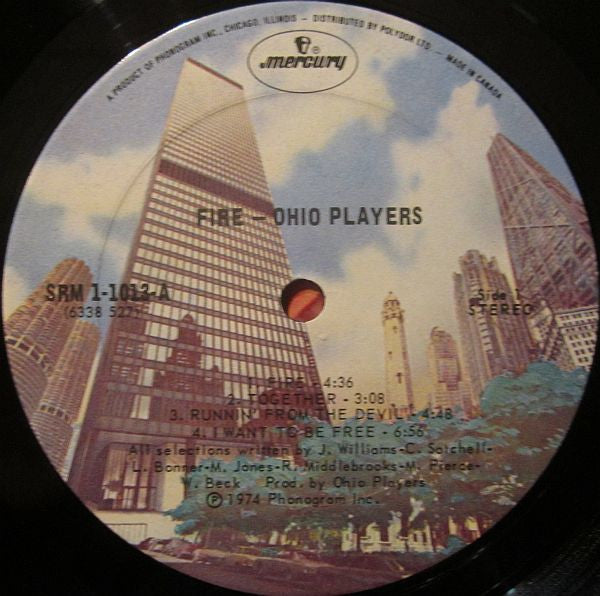 Ohio Players – Fire - 1974-	Funk / Soul (Vinyl)
