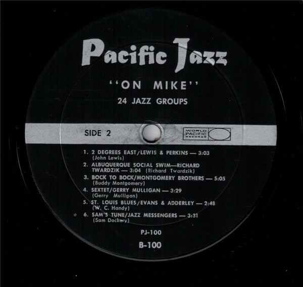 On Mike! - 24 Great Jazz Groups 2 lps - 1962-Jazz Style: Hard Bop, Big Band, Cool Jazz (Very rare Vinyl)