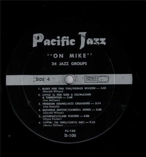 On Mike! - 24 Great Jazz Groups 2 lps - 1962-Jazz Style: Hard Bop, Big Band, Cool Jazz (Very rare Vinyl)