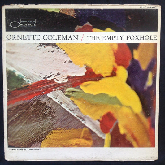 Ornette Coleman – The Empty Foxhole 1966 Free Jazz (Vinyl)