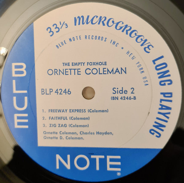 Ornette Coleman – The Empty Foxhole 1966 Free Jazz (Vinyl)