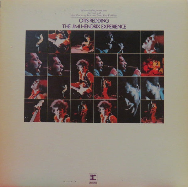 Otis Redding / The Jimi Hendrix Experience ‎– Historic Performances Recorded At The Monterey International Pop Festival -1970 (vinyl)