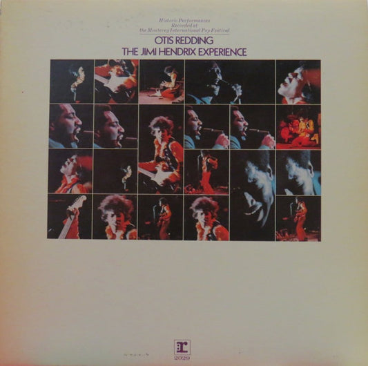 Otis Redding / The Jimi Hendrix Experience ‎– Historic Performances Recorded At The Monterey International Pop Festival -1970 (vinyl)