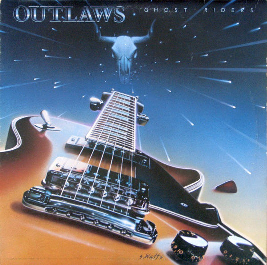 Outlaws ‎– Ghost Riders - 1980 - Classic Rock (vinyl) Near Mint