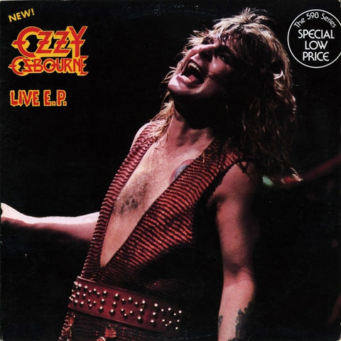 Ozzy Osbourne Live E.P. - 1982-Heavy Metal - Vinyl, 12", 33 ⅓ RPM, EP ( The 598 Series )