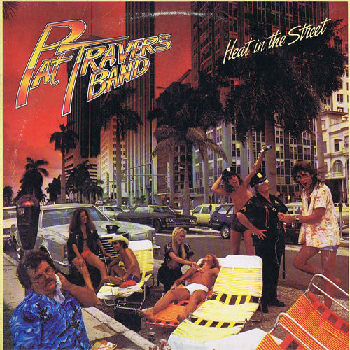 Pat Travers Band ‎– Heat In The Street -1978- BLUES ROCK (Vinyl)
