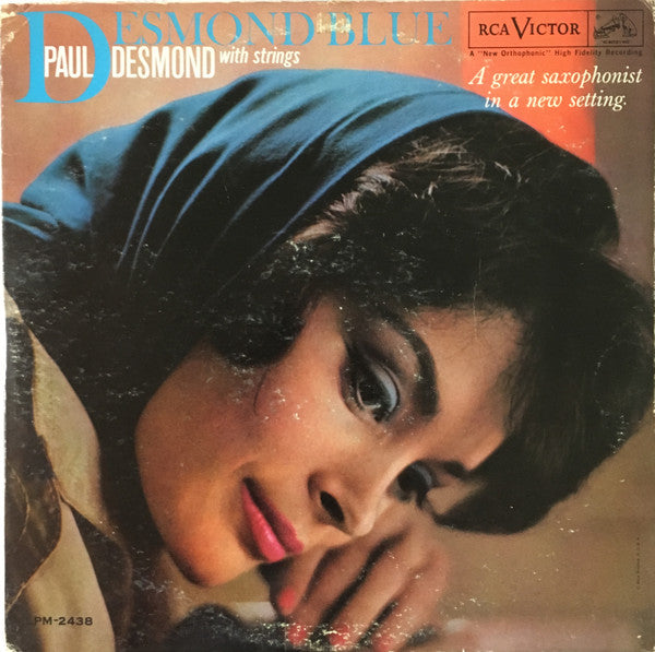 Paul Desmond With Strings – Desmond Blue 1962-Easy Listening, Cool Jazz (vinyl)