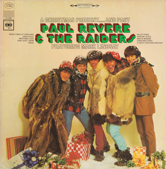 Paul Revere & The Raiders Featuring Mark Lindsay – A Christmas Present...And Past - 1967- Psychedelic Rock, Garage Rock, Parody, Holiday , Christmas (Rare Vinyl)