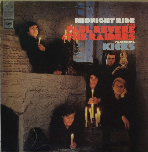 Paul Revere & The Raiders ‎– Midnight Ride - 1966 - Garage Rock, Pop Rock (rare vinyl)