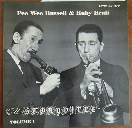 PEE WEE RUSSELL · RUBY BRAFF – At Storyville ,1955, Jazz (vinyl)