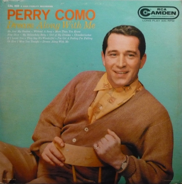 Perry Como – Dream Along With Me (1957) • Vocal / Easy Listening LP (Vinyl)