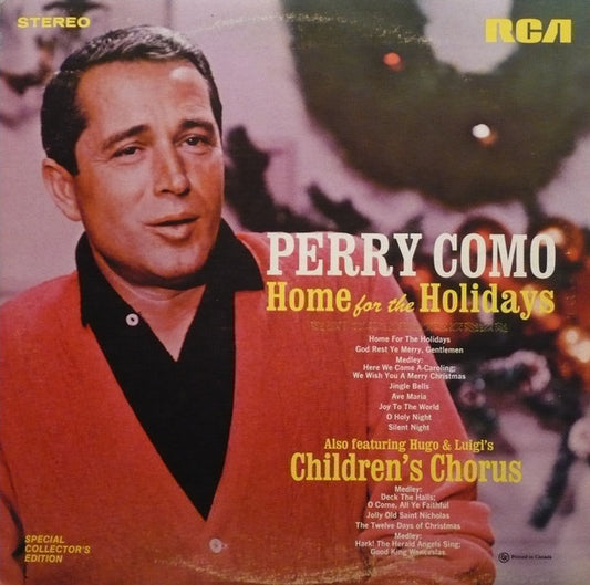 Perry Como – Home For The Holidays - 1968-Jazz, Pop, Folk, World, & Country Style: Vocal, Holiday (Vinyl)