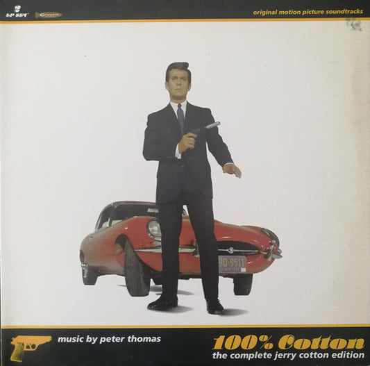 Peter Thomas – 100% Cotton - The Complete Jerry Cotton Edition (Original Motion Picture Soundtracks) 1997- ( West German Import Vinyl )