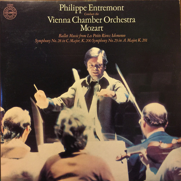 Philippe Entremont Conducts The Vienna Chamber Orchestra* / Mozart* – Ballet Music From Les Petits Riens & Idomeneo; Symphonies Nos. 28 & 29 -NM