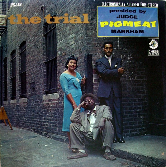 Pigmeat Markham The Trial - 1961-	Non-Music Comedy (Vinyl)  a few light marks