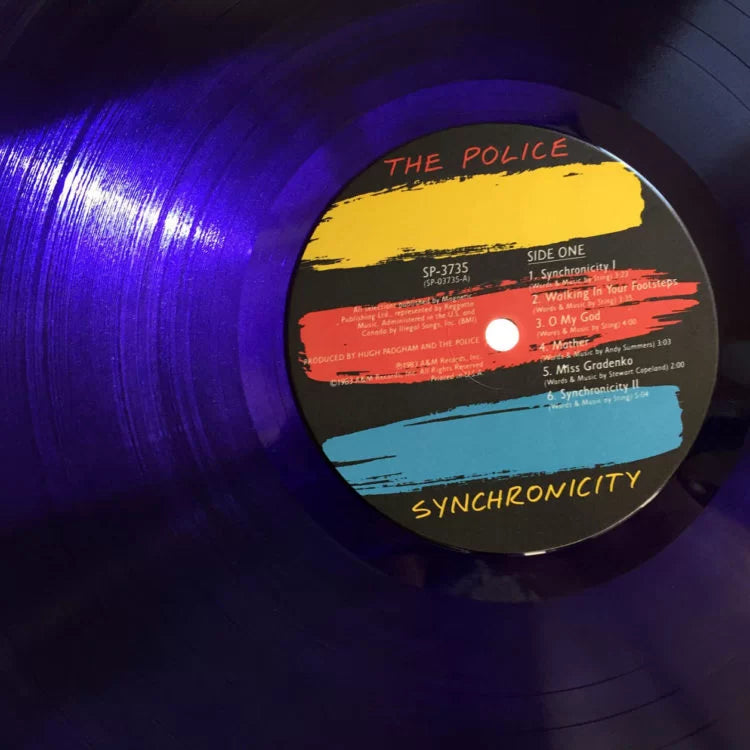 The Police – Synchronicity [Purple Vinyl Edition] – 1983 – New Wave / Rock / Canadian (Vinyl)