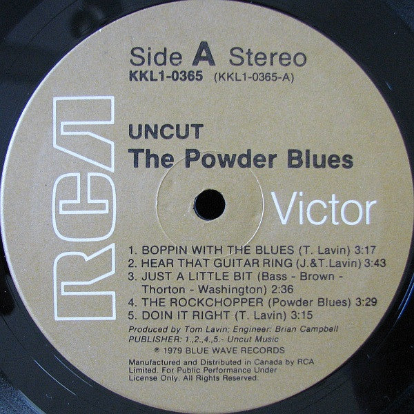 Powder Blues Uncut -1980 Blues Rock (vinyl)