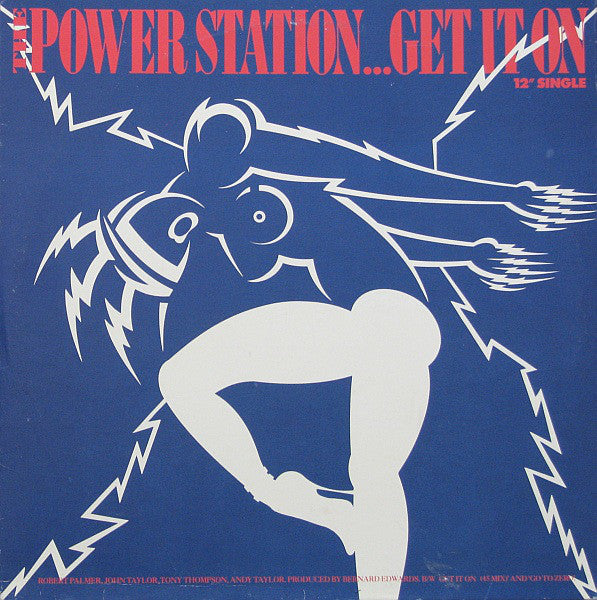 Power Station , The ‎– Get It On -1985 Rock (vinyl) 12", 45 RPM