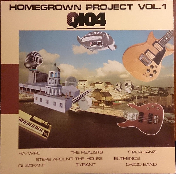 Various Artists – Homegrown Project Vol. 1 (Rock / Local Compilation, Vinyl LP) Q104