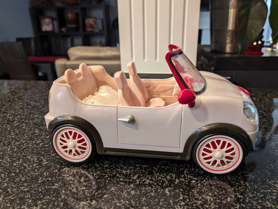 Lori Doll Car By Battatt W/ Opening Doors - Used in great shape