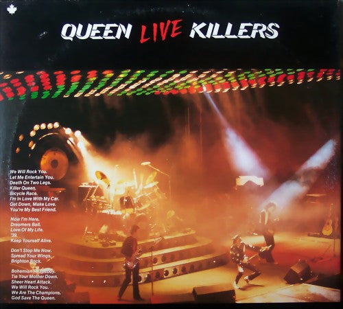 Queen – Live Killers (2 lps) 1979 Rock ( Vinyl)