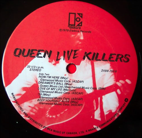 Queen – Live Killers (2 lps) 1979 Rock ( Vinyl)
