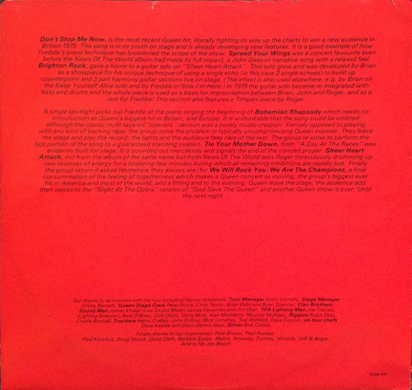 Queen – Live Killers (2 lps) 1979 Rock ( Vinyl)