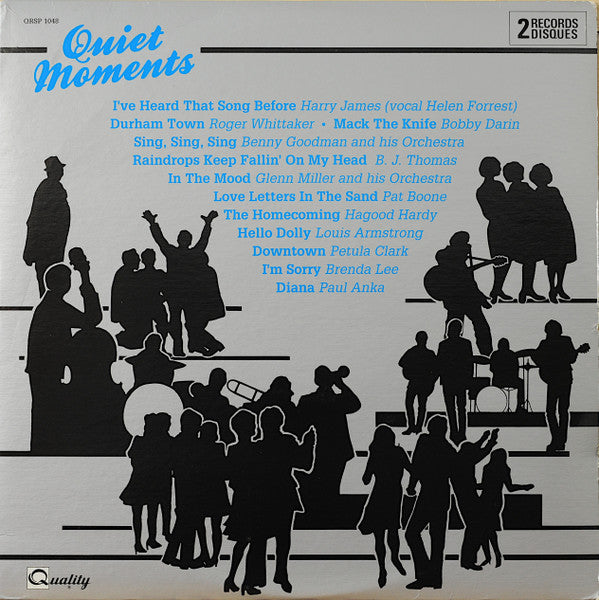 Quiet Moments -1987- Easy Listening / Pop Standards (vinyl) 2 lps set (Vinyl)