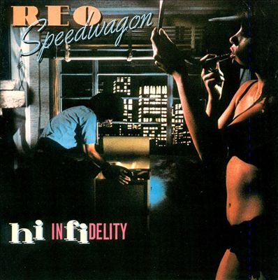 REO Speedwagon ‎– Hi Infidelity ( Clearance Vinyl ) small marks both sides .cover wear