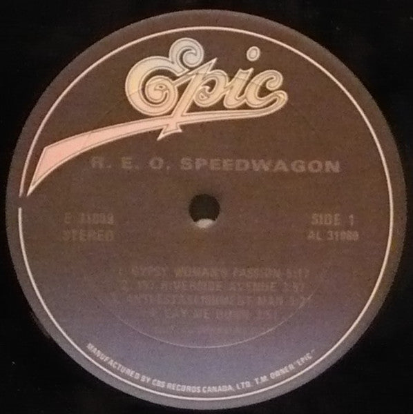REO Speedwagon – R.E.O. Speedwagon - 1979 - Arena Rock, Classic Rock (vinyl)