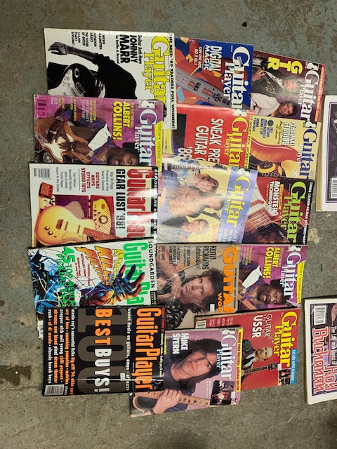 15 ROCK MAGAZINES - Guitar World & Guitar Player