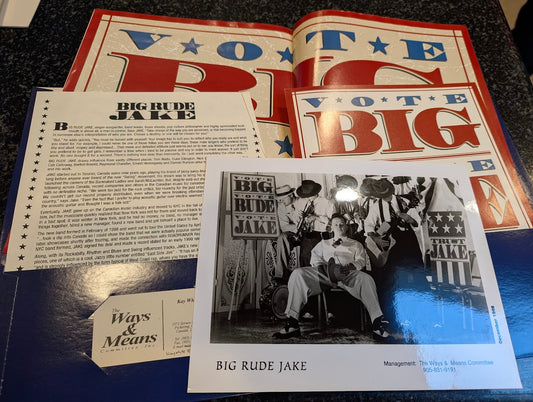 BIG RUDE JAKE - PROMOTIONAL KITS ( 2 available )