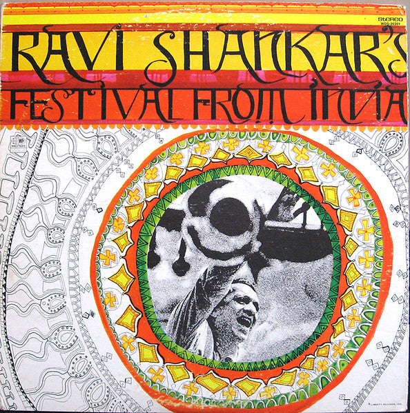 Ravi Shankar Ravi Shankar's Festival From India -2 lp- 1968-Folk, World, & Country Style: Indian Classical, Hindustani (Vinyl)
