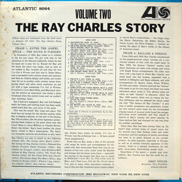 Ray Charles – The Ray Charles Story Volume 2 - 1962-Funk / Soul Style: Rhythm & Blues (Rare Vinyl)