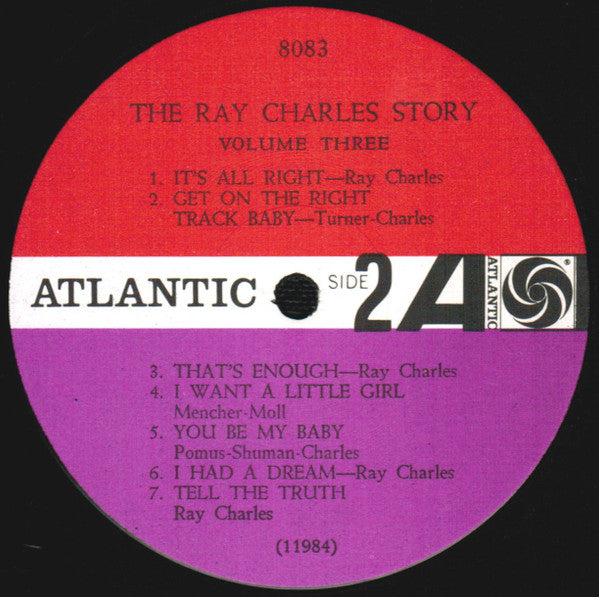 Ray Charles – The Ray Charles Story Volume 3 - 1962-Funk / Soul, Blues Style: Rhythm & Blues, Soul, Piano Blues (Rare Vinyl)