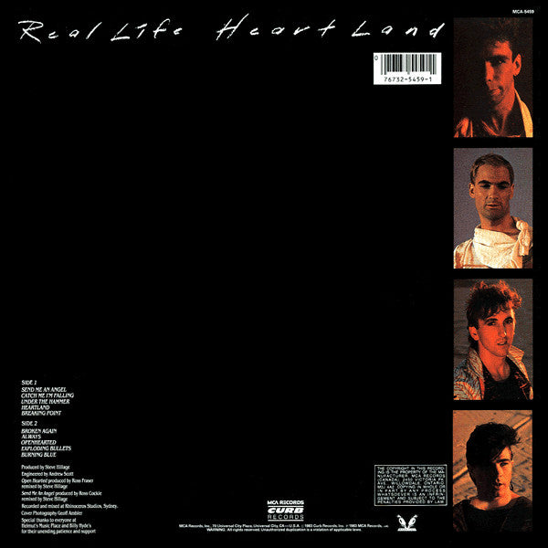 Real Life – Heartland - 1983-Synth-pop, New Wave (Vinyl)