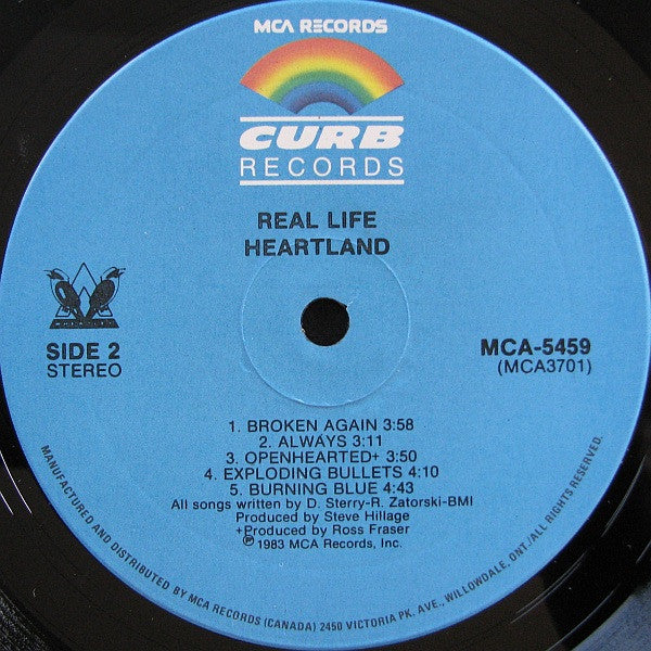 Real Life – Heartland - 1983-Synth-pop, New Wave (Vinyl)