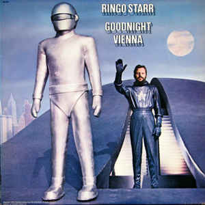 Ringo Starr ‎– Goodnight Vienna -1974- Pop Rock ( Clearance Vinyl )  Spline Damage / Excellent Vinyl