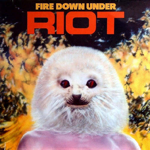 Riot Fire Down Under - 1981 - Heavy Metal (Vinyl)