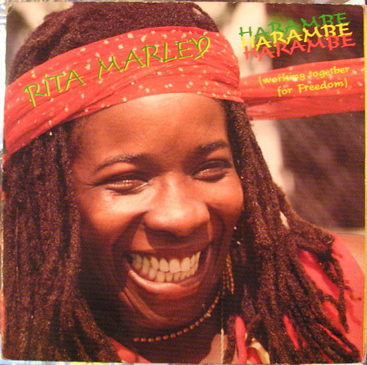 Rita Marley ‎– Harambé (Working Together For Freedom) -1982- Reggae (vinyl)