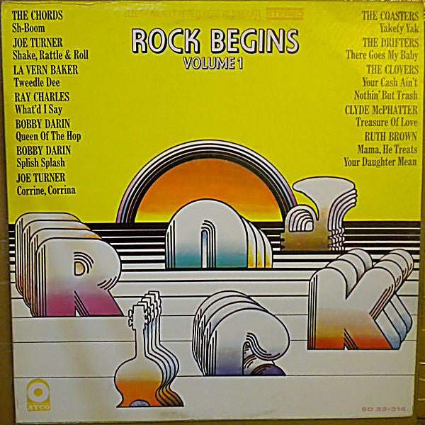 Rock Begins Volume 1 - 1970-Rock & Roll, Rhythm & Blues, Soul (Vinyl)