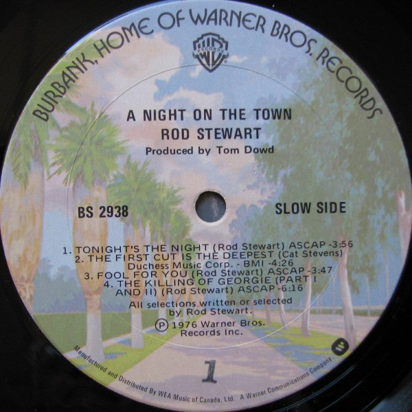 Rod Stewart - A Night On The Town - 1976 Classic Rock (Vinyl) - 1976 Classic Rock (Vinyl) Mint
