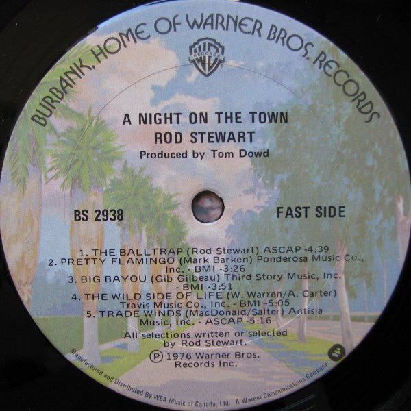 Rod Stewart - A Night On The Town - 1976 Classic Rock (Vinyl) - 1976 Classic Rock (Vinyl) Mint