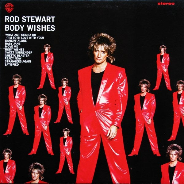 Rod Stewart ‎– Body Wishes 1983 Rock (vinyl)